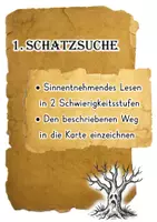 Vorschau - Unterrichtsreihen - Schatzsuche mit Schatzkarten: Lesen, freies Schreiben, Schatzkarten erfinden (D-A-CH) - Seite 1