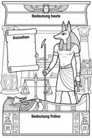 Vorschau - Arbeitsblätter - Altes Ägypten Götter - Anubis Gott problemorientiert +++ toll +++ - Deckblatt