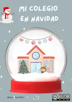 Vista previa - Tarjetas / Manipulativos - Mi colegio en Navidad. Comprensión lectora y FFEE - Portada