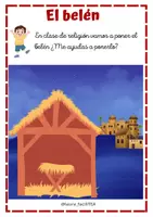 Vista previa - Tarjetas / Manipulativos - Mi colegio en Navidad. Comprensión lectora y FFEE - página 3