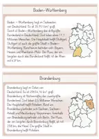 Vorschau - Unterrichtsreihen - Wissenskartei Bundesländer Deutschland Steckbrief Umrisse (groß) - Seite 2