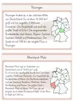 Vorschau - Unterrichtsreihen - Wissenskartei Bundesländer Deutschland Steckbrief Umrisse (groß) - Seite 3
