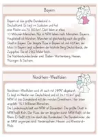 Vorschau - Unterrichtsreihen - Wissenskartei Bundesländer Deutschland Umrisse (klein) - Seite 1