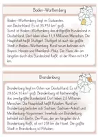 Vorschau - Unterrichtsreihen - Wissenskartei Bundesländer Deutschland Umrisse (klein) - Seite 2