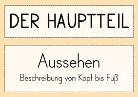 Vorschau - Poster - Personenbeschreibung Tafelmaterial - Seite 3