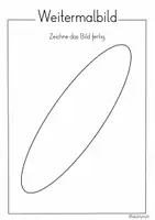 Vorschau - Arbeitsblätter - 16x Weitermalbilder für Vertretungsstunden -Formen - Seite 3