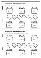 Vorschau - Arbeitsblätter - Arbeitsheft (Mini Buch) - Mathe Weihnachtszeit (3. Klasse) - Seite 2