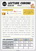 Aperçu - Texte - Fiches de lecture fluence et prosodie niveau 3 CE2 - Page 1
