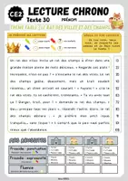 Aperçu - Texte - Fiches de lecture fluence et prosodie niveau 3 CE2 - Page 2
