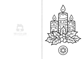 anteprima - Esperimenti - Circuito di carta - Candele natalizie - Pagina 1