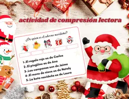 Vista previa - Tarjetas / Manipulativos - ¿De quien es el adorno navideño - Portada