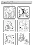 Vorschau - Arbeitsblätter - Klanggeschichte Weihnachten im Winterwald, Musikunterricht Klasse 1, Arbeitsblätter - Seite 3