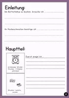Vorschau - Stundenentwürfe - Rezept schreiben: Unterrichtsplanung und Materialien - Seite 2