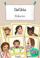 Vorschau - Bildkarten - Gefühle/Emotionen Bildkarten - Deckblatt