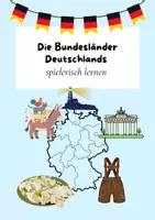 Vorschau - Arbeitsblätter - Bundesländer von Deutschland - Deckblatt