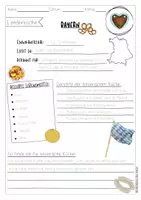 Vorschau - Arbeitsblätter - Materialpaket Länderküchen - Arbeitsbläter & Rezepte - Seite 1