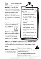 Vorschau - Arbeitsblätter - Creative writing skills: How to write a diary entry - Seite 2