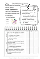Vorschau - Arbeitsblätter - Creative writing skills: How to write a diary entry - Seite 3