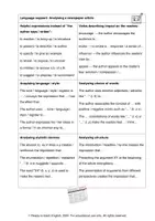 Vorschau - Arbeitsblätter - How to analyze a newspaper article - Seite 3
