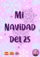 Vista previa - Hojas de trabajo - MI NAVIDAD del 25 - Portada