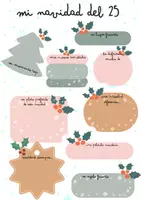Vista previa - Hojas de trabajo - MI NAVIDAD del 25 - página 2