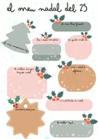 Vista previa - Hojas de trabajo - MI NAVIDAD del 25 - página 3