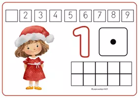 Vista previa - Unidades / Secuencias / Situaciones de Aprendizaje - MIS PRIMEROS NÚMEROS DE NAVIDAD: APRENDE DEL 1 AL 9 - página 2