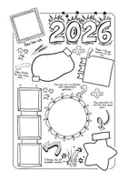 Vorschau - Arbeitsblätter - Vorsätze Neujahr 2026 - Seite 1