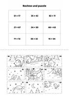 Vorschau - Mal- und Bastelvorlagen - Mathe Weihnachten Addition und Subtraktion Zahlenraum bis 100 - Seite 2