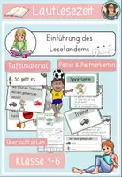 Vorschau - Poster - Lesetandem - Material zur Einführung - Deckblatt