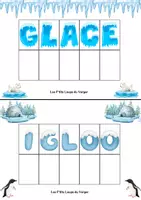 Aperçu - Jeux - Les mots de l'hiver - Page 1