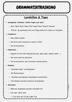 Vorschau - Arbeitsblätter - Fit für die Schulaufgabe: Satzglieder – Hauptsatz – Nebensatz – Kommasetzung – Satzreihe – Relativsatz, Klasse 5 - Seite 1