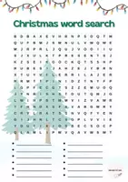 Voorbeeld - Kerstwoordzoeker (Engels) 🎁✨ - Pagina 2