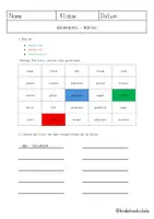 Vorschau - Arbeitsblätter - Weihnachtswörter 🎄 Wortarten erkennen & einsetzen - Deckblatt