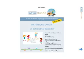 Vorschau - Arbeitsblätter - MATERIALPAKET Natürliche Zahlen am Zahlenstrahl - Seite 2