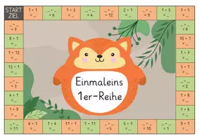 Vorschau - Stationenlernen - Einmaleins Würfelspiele Mathe Lernspiele Reihen - Seite 3