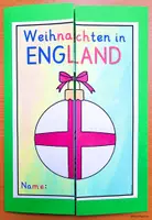Vorschau - Unterrichtsreihen - LAPBOOK Klasse 1-2 Weihnachten in anderen Ländern (Blanko-Vorlagen für jedes beliebige Land) - Seite 1