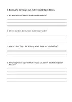 Vorschau - Arbeitsblätter - Sachtext - Biografie Mark Forster - Seite 3