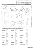 Vorschau - Arbeitsblätter - Leseübungen Klasse 1 - Seite 1