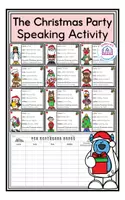 Vorschau - Arbeitsblätter - The Christmas Party - Speaking Activity - Deckblatt
