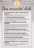 Vorschau - Arbeitsblätter - Traurigkeit | 10 Arbeitsblätter + Handreichung | Soziales Lernen Grundschule - Seite 1