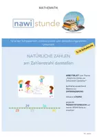 Vorschau - Arbeitsblätter - ARBEITSBLATT Natürliche Zahlen am Zahlenstrahl - Deckblatt