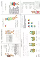 Vorschau - Arbeitsblätter - Ostern Faltheft Sachaufgaben mit Osterhasen - Seite 2