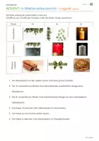 Vorschau - Arbeitsblätter - LOGICALS Advent im Mathematikunterricht - Seite 3
