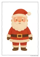 Vorschau - Arbeitsblätter - Weihnachten - Unterschied Nikolaus vs. Weihnachtsmann, Arbeitsblätter - Seite 3