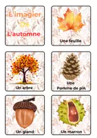 Aperçu - Affichage - Imagier de l'automne - Page de couverture