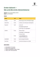 Vorschau - Unterrichtsreihen - Adventsplanungen und Adventsgeschichten von Mo (2–8 Jahre) - Seite 2