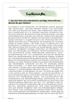 Vorschau - Arbeitsblätter - Leseaufgabe - Berufsorientierung - Lackierer - Seite 1