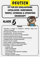 Vorschau - Spiele - Materialpaket - Fit für die Schulaufgabe großes Übungsheft-Paket Klasse 5 - Seite 1