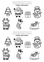Vorschau - Arbeitsblätter - Englisch Christmas vocabulary- Weihnachten - Seite 3